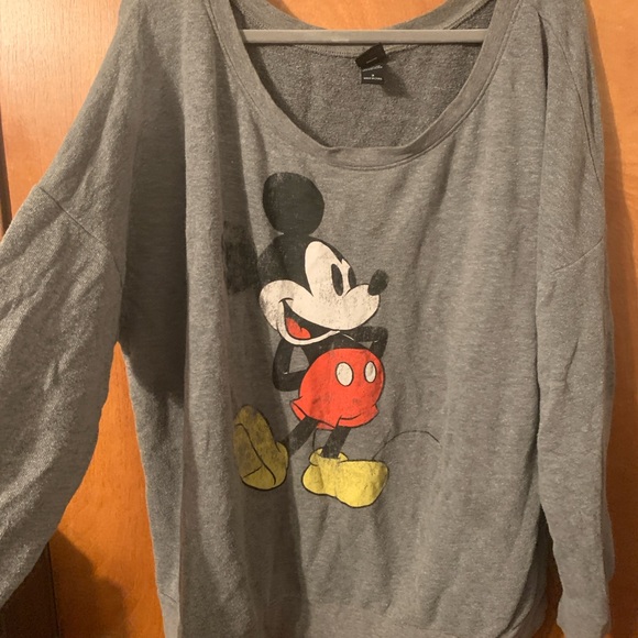 torrid Tops - Mickey Mouse Torrid Soft long Sleeve shirt Size 2